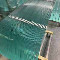 Dessus de table en verre trempé de rayon de 8mm 10mm personnalisables en gros