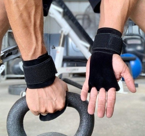 ถุงมือยกน้ำหนักคาร์บอนไฟเบอร์สำหรับผู้หญิงที่ใส่สบายฟิตเนสยิมนาสติก - Product Image 6