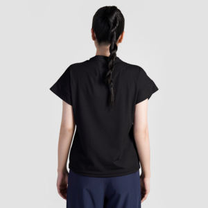 T-shirts en coton élégants pour femmes, hauts d'été à la mode décontractés, vendeurs de vêtements en gros, fabricants OEM - Product Image 6