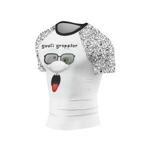 Camiseta Deportiva sin Mangas para Hombre, de Compresión, en Spandex/Nylon, para Boxeo y Kickboxing, con Logotipo Personalizado - Product Image 5