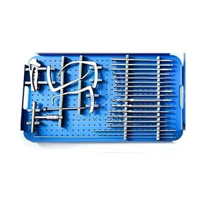 ACL PCL ชุดผ่าตัดสำหรับการส่องกล้องตรวจภายในข้อเครื่องมือสร้างเอ็นแบบสมบูรณ์อุปกรณ์เกี่ยวกับศัลยกรรมกระดูกชุดสเตนเลสด้วยมือคุณภาพสูง - Product Image 3