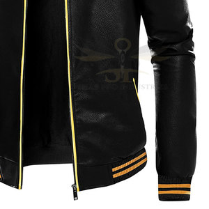 Veste Letterman surdimensionnée pour hommes Veste Letterman en matériau durable Veste Letterman confortable - Product Image 5