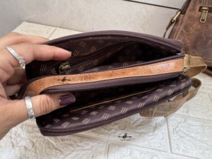 Full Grain Crunch Leather High Quality Designer Travel Shoulder <b>Bag</b> <b>Messenger</b> <b>Bag</b> Sustainable Small Crossbody <b>Bag</b> <b>for</b> <b>Men</b> - Product Image 6