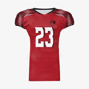 Maillot de football américain personnalisé en gros, respirant, nouveau design, haute qualité, séchage rapide - Product Image 1