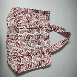 Sac fourre-tout matelassé en coton imprimé, grand format, durable, prix de gros, best-seller, fait main, de luxe, pour week-end - Product Image 5
