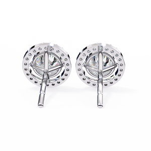 2025 Mantra Diamond's Fine Luxury Yellow Gold Classic Round Lab Grown Diamond Boucles d'oreilles en diamant certifié IGI Bijoux étincelants - Product Image 4