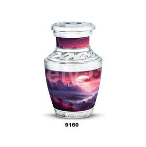 Urna de recuerdo para cenizas humanas, urna de cremación para cenizas para hombres y mujeres, recuerdos de cremación para cenizas, urna funeraria con bolsa de terciopelo gratis - Product Image 1