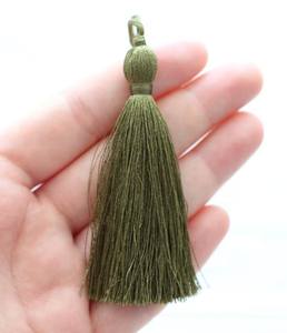 Nuevo Diseño de Borlas Tejidas con Hilo Metálico para Decoración - Hechas a Medida Con/Sin Cordón - Accesorio de Borlas Ceremoniales - Product Image 5