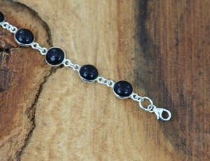 Boho Style Classical <b>Bracelet</b> Jewelry For <b>Women</b> <b>Silver</b> Jewelry 925 <b>Sterling</b> <b>Silver</b> Black Onyx Gemstone Handmade <b>Bracelet</b> Gift - Product Image 2