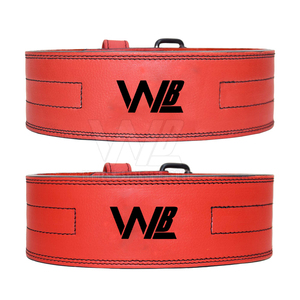 Ceinture de musculation personnalisable en cuir de vachette antidérapante, robuste et écologique, pour homme et femme, avec soutien du dos et de la taille - Product Image 2