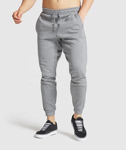 Pantalon de jogging de gymnastique de haute qualité pour hommes léger en coton polyester sport décontracté logo personnalisé broderie décoration maigre course - Product Image 1
