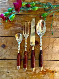 Cubiertos de acero inoxidable de alta calidad, utensilio de cocina de Metal ecológico pulido con espejo para uso de utensilios de cocina, tarifa al por mayor - Product Image 5