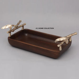 ชุดถาดเสิร์ฟสแตนเลส 3 ขนาด ดีไซน์สวยงาม สำหรับใส่ช็อคโกแลตและของหวาน - Product Image 4