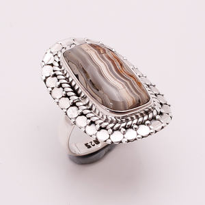 เครื่องประดับอัญมณีเงินสเตอร์ลิง925แหวนพลอยอเมทิสต์ธรรมชาติเครื่องประดับ925แบบกำหนดเองขายส่งเครื่องประดับโบราณ - Product Image 6