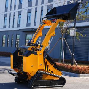 DP-T750 Gummi bahn Mini-Kompakt lader <span class=keywords><strong>Dingo</strong></span> Bagger lader Micro Loader Heißer Verkauf Kompakter Kompakt-Kompakt lader mit Bulldozer blatt - Product Image 4