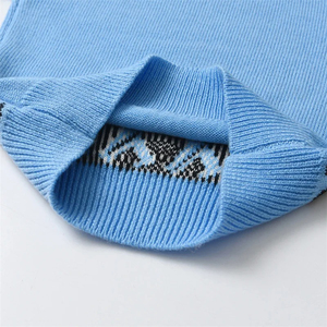 Vente en gros de vêtements tendances pour enfants pulls pour bébés enfants OEM de chandails tricotés avec des lettres pour l'hiver et les garçons - Product Image 5