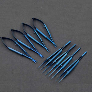 Juego de Instrumentos Microquirúrgicos Oftalmológicos Castroviejo, Manuales, de Acero Inoxidable, Reutilizables, Grado A+, Certificación CE MOL, Clase Quirúrgica - Product Image 2