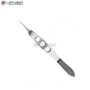 Pinzas de Sutura McPherson de 10 cm, Rectas, Mandíbulas Lisas de 5 mm, Plataforma de Atadura Integrada, Instrumentos Médicos Quirúrgicos, Microcirugía - Product Image 2