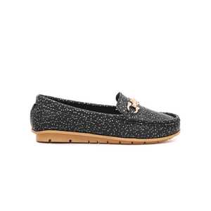 Mocassins pour filles noires - Product Image 3