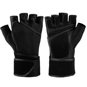 Guantes de levantamiento de pesas de alta calidad Proveedor directo de fábrica de alta calidad 2025 Guantes de gimnasio de levantamiento de pesas hechos a medida - Product Image 1