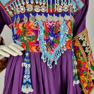 ชุดเดรสอัฟกัน2ชิ้นสไตล์วินเทจชุดแต่งงานเจ้าสาวแบบดั้งเดิมคุณภาพสูง - Product Image 1