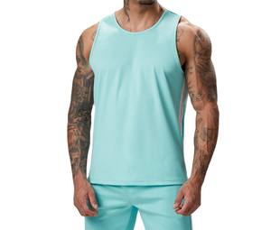 Camiseta sin mangas de gimnasio para hombre de nuevo diseño, camiseta sin mangas de entrenamiento físico, chalecos de secado rápido para hombre, camiseta sin mangas Activewear hecha en Pakistán - Product Image 5