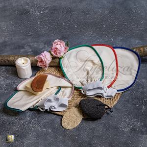 Gants de bain en viscose naturelle pour une douche spa quotidienne douce exfoliant et éliminant les peaux mortes peau lisse parfaite - Product Image 4