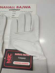 Gants de travail en cuir de vachette de haute qualité, protection de sécurité imperméable pour le soudage et la conduite, disponibles dans toutes les tailles. - Product Image 2