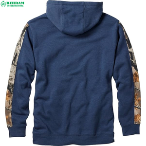 Sweat-shirts d'hiver unisexes à capuche personnalisés avec logo, en molleton 100 % coton ou tissu éponge français, écologiques, pour le sport et la vente en gros - Product Image 5