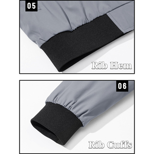 Veste en satin classique pour hommes Style vintage Letterman Baseball gris Bomber pour hommes avec garniture noire vestes à quantité minimale de commande bas - Product Image 6