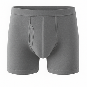 Comfortable Daily <b>Boxers</b> For <b>Men</b> High-Waist <b>Mens</b> Clothing Designer 100% Cotton Custom Color <b>Men'S</b> Cotton Underwear In Vietnam - Product Image 5