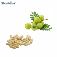 Capsules d'Amla |   Capsules de Groseille à maquereau indienne |   Complément alimentaire à base d'Amla |   Riche en vitamine C |   Soutien immunitaire |   pour adultes |   500 mg