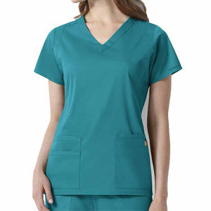 ชุดขัดผิวผ้าฝ้ายผ้าโพลีเอสเตอร์แบบยืดได้สำหรับโรงพยาบาลเสื้อสำหรับทุกเพศ - Product Image 3