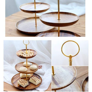 Nouveau Design Élégant Papillon 2 Niveaux Gâteau Stand Vaisselle Snacks Cupcake Titulaire Pour Servir Cupcakes Biscuits Ou Autres Bonbons - Product Image 4