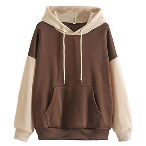 Sudadera Larga de Terciopelo para Mujer, Holgada, Suave, 100% Algodón, Cálida y Cómoda para Uso Diario con Logotipo Frontal - Product Image 1