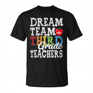 Camiseta del equipo de ensueño de profesores de tercer grado, también conocida como camiseta de profesores de tercer grado - Product Image 2