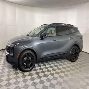 Siège en cuir d'occasion gris 2025 pour Sportage-Hybrid X-Line AWD avec système de navigation et télécommande - Product Image 2