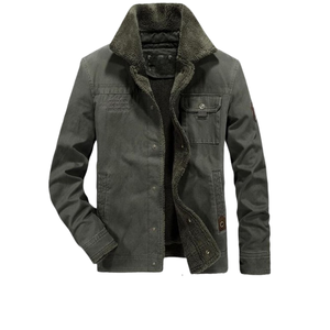 Men's Casual <b>Trench</b> <b>Coat</b> Jacket Popular Fashion Outerwear for Spring Autumn New Hot Selling Loose Fit Standing Low MOQ Canvas - Product Image 5