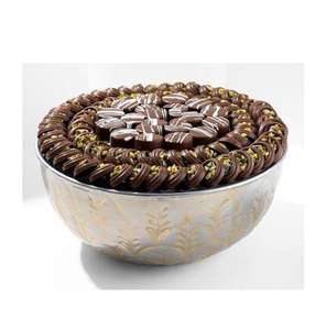 Bol à chocolat en métal de luxe moderne, durable et écologique, bol de table pour les fêtes, utilisation domestique - Product Image 4