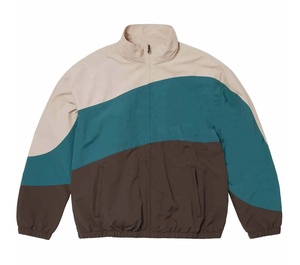 Veste coupe-vent en polyester et nylon pour homme, taille plus, personnalisée, imprimée en couleur, doublure en maille imperméable, respirante pour l'été - Product Image 3