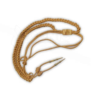 Vente en ligne en stock Aiguillette de musique régimentaire Aiguillette de musique régimentaire de fabrication professionnelle - Product Image 3