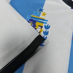 Nueva Camiseta de Fútbol de Poliéster Transpirable con Diseño OEM, Personalizada por Sublimación, Cuello Redondo - Product Image 3