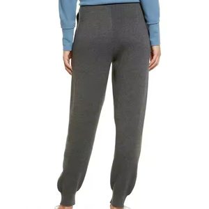 Pantalones de Jogger de secado rápido ajustados para mujer Pantalones casuales ligeros de color con logotipo personalizado con cintura media OEM disponible - Product Image 2