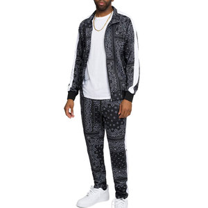 Fitness hommes survêtement haute qualité Slim Fit Joggers Sport survêtements pour hommes dernier Style respirant hommes survêtement - Product Image 1