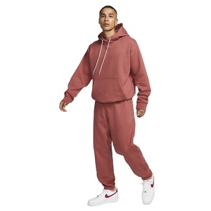 Ensemble de survêtement classique pour homme avec sweat-shirt à capuche et pantalon assorti, idéal pour le fitness, le jogging, la détente, en tissu doux en coton. - Product Image 1