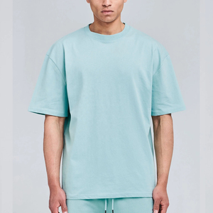 400 GSM เสื้อยืดโอเวอร์ไซซ์ขนาดใหญ่เสื้อยืดสำหรับผู้ชายเสื้อออกแบบโลโก้ได้ตามต้องการ - Product Image 2