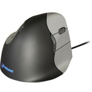 Ratón Óptico Ergonómico para Diestros BakkerElkhuizen Evoluent 4 USB-A Gris/Plateado, Teclados y Teclados Numéricos - Product Image 1