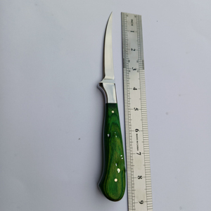 Couteau de chef à filet personnalisé et fait à la main avec manche en bois Couteau à filet de cuisine avec étui en cuir - Product Image 5