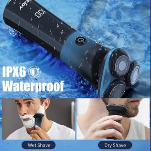 Afeitadora Eléctrica Recargable Impermeable IPX6 para Hombre con Cuchilla Magnética de Liberación Rápida y Repuesto Autoafilable de Larga Duración - Product Image 5