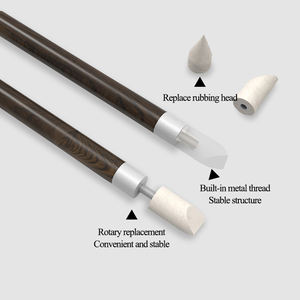 ปากกาลบลายละเอียด C.Nature 3 หัว สำหรับไฮไลท์ ชุดวาดภาพด้วยดินสอระดับมืออาชีพ พร้อมหัวลบสำรอง - Product Image 6